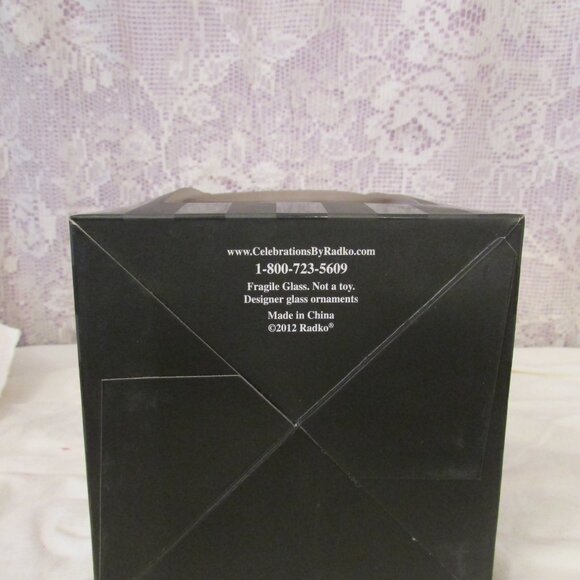 Celebrations By Radko Gingerbread Man Hand Crafted Glass Ornament 2012 - Picture 3 of 8